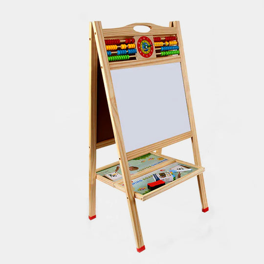 Wooden Double-sided Multifunctional Writing Drawing Board Large Bracket