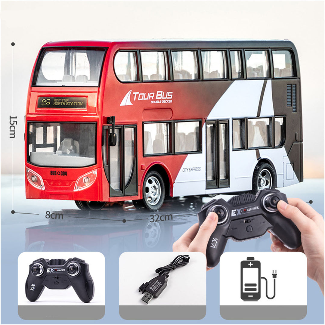 Remote Control Large Bus Toy For Kids