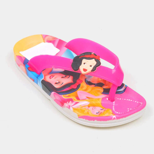 Girls Slippers Princess - Fuchsia