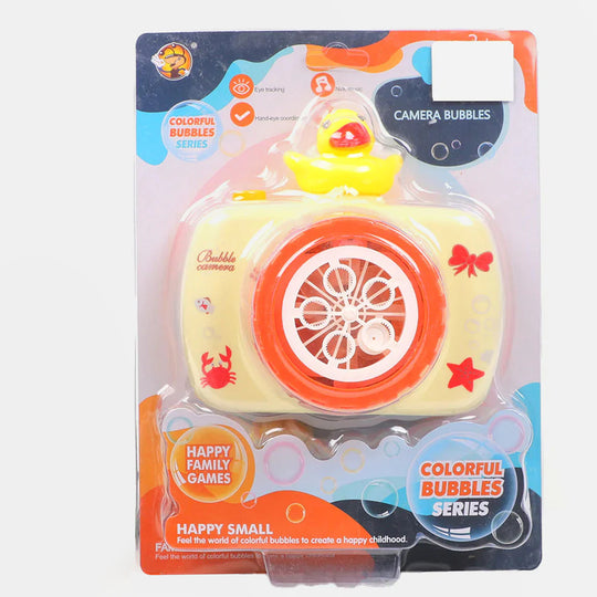 Bubble Camera Toy For kids -Yellow