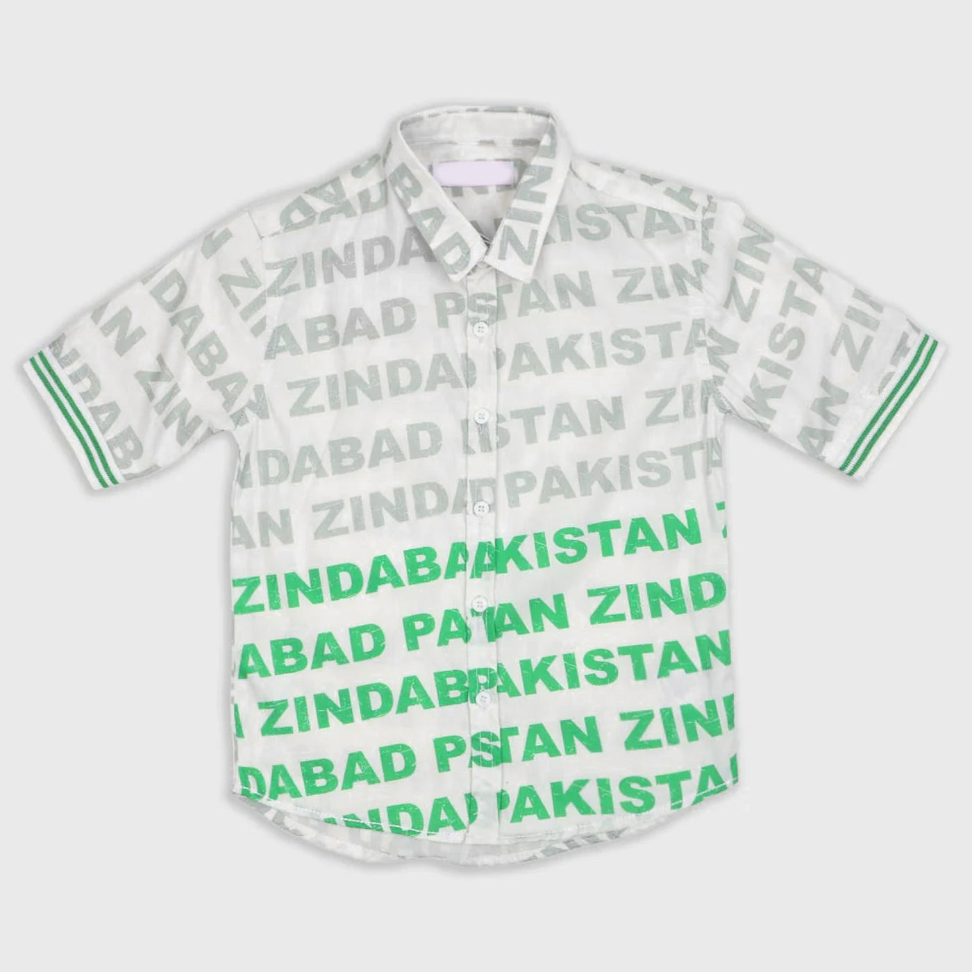 Boys Casual Shirt Zindabad - White