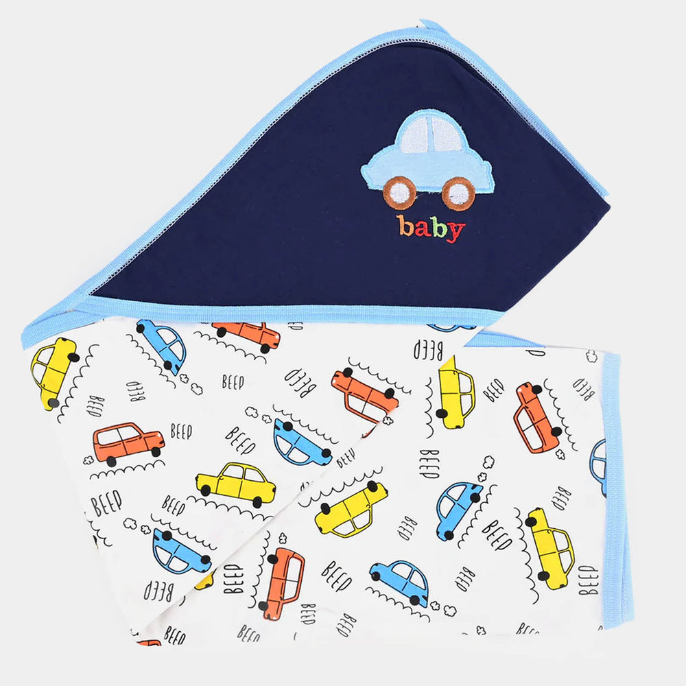 Baby Wrapping Sheet - Blue