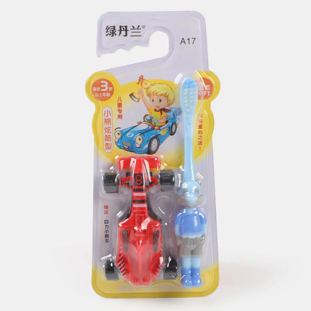 kids Toothbrush with Sports Car Toy