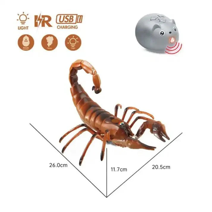 Remote Control Simulation Scorpion Animal Toy for Kids