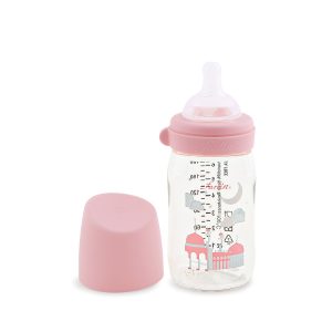 PA FEEDING BOTTLE 180ML-YE PINK