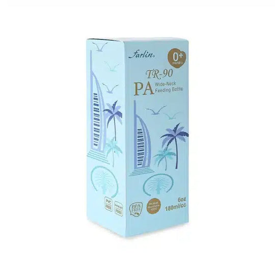 PA FEEDING BOTTLE 180ML-DUBAI BLUE