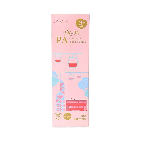 PA FEEDING BOTTLE 280ML-HK PINK