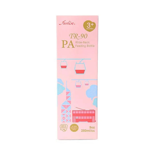 PA FEEDING BOTTLE 280ML-HK PINK