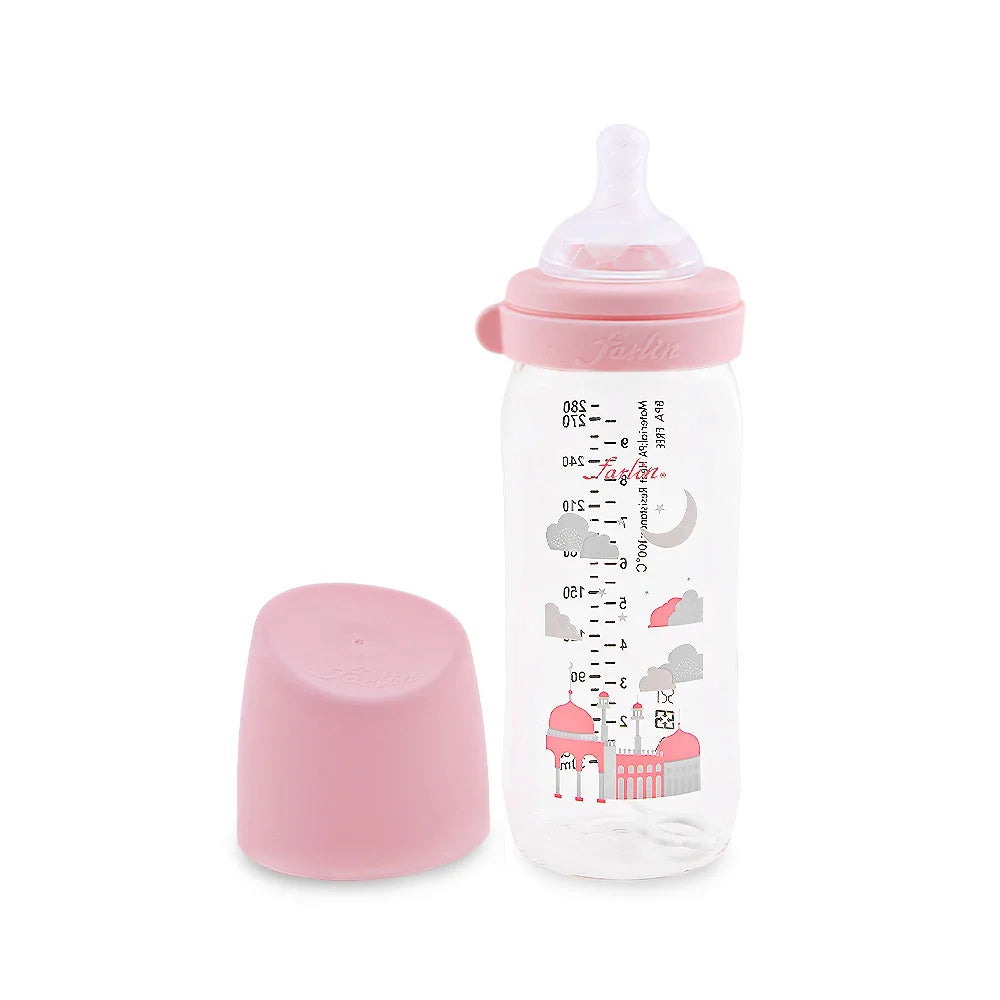 Pa Feeding Bottle 280Ml-Ye Pink AB-A2002-02 E-C