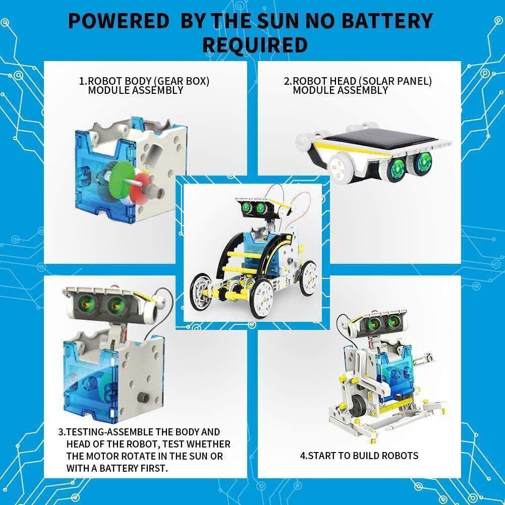 Educational Solar Robot For Kids