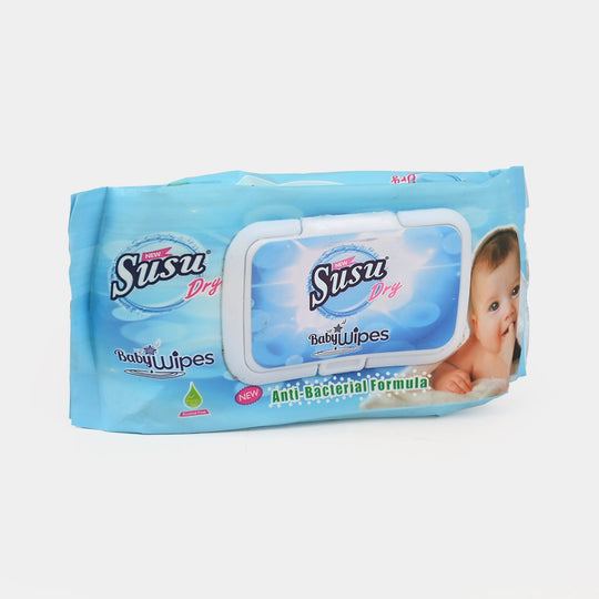 Dry Baby Wipes Anti-Bacterial Formula