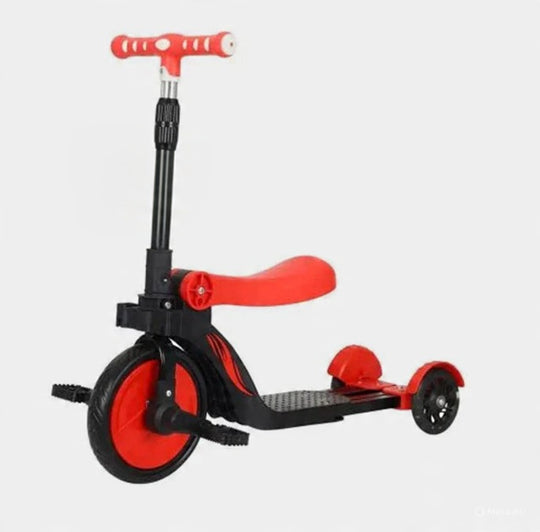 3 in 1 Multi-Functional Tricycle – Balance Wheel Scooter