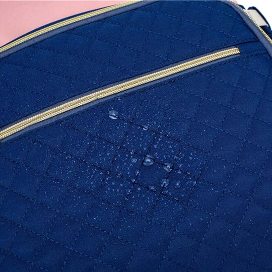 2-in-1 Foldable Diaper Backpack with Expandable Bassinet