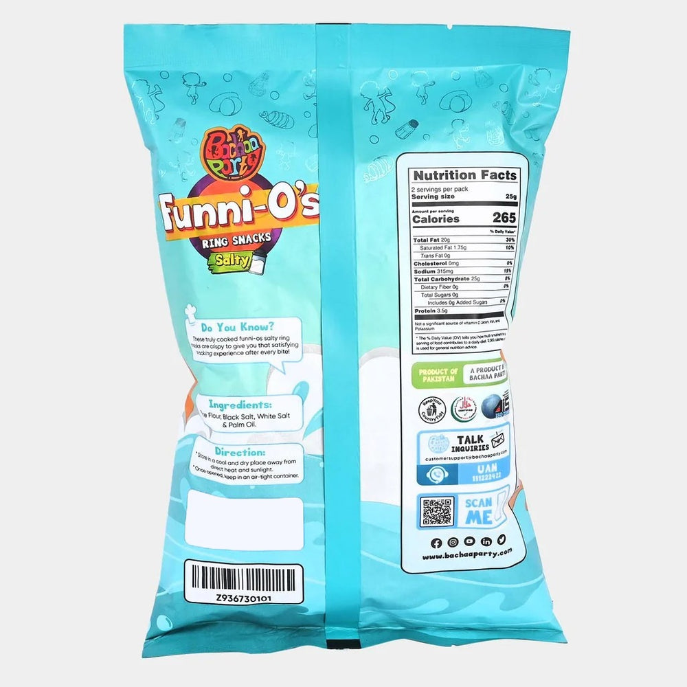Bachaa Party Funni-O Ring Snacks - Salty