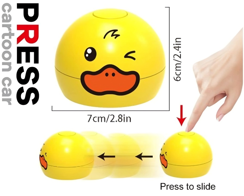 Press and Go Cartoon Toy