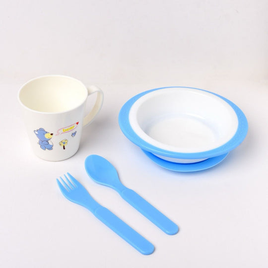 Baby Tableware Feeding Set - 902-blue