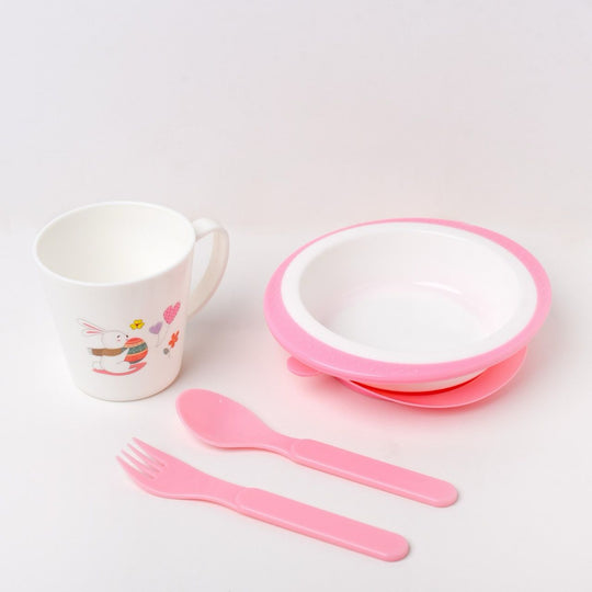 Baby Tableware Feeding Set - 902-pink