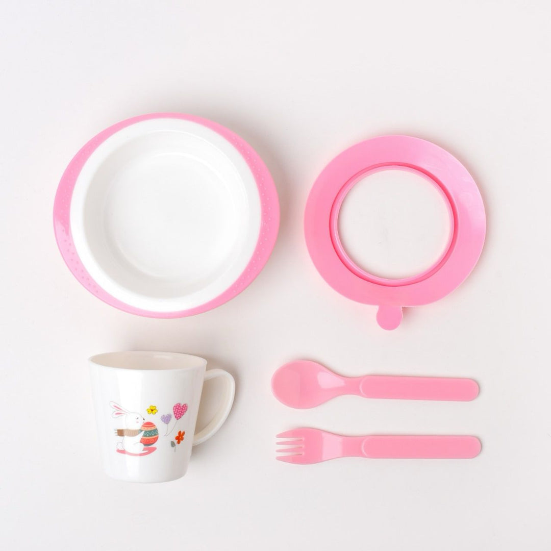 Baby Tableware Feeding Set - 902-pink