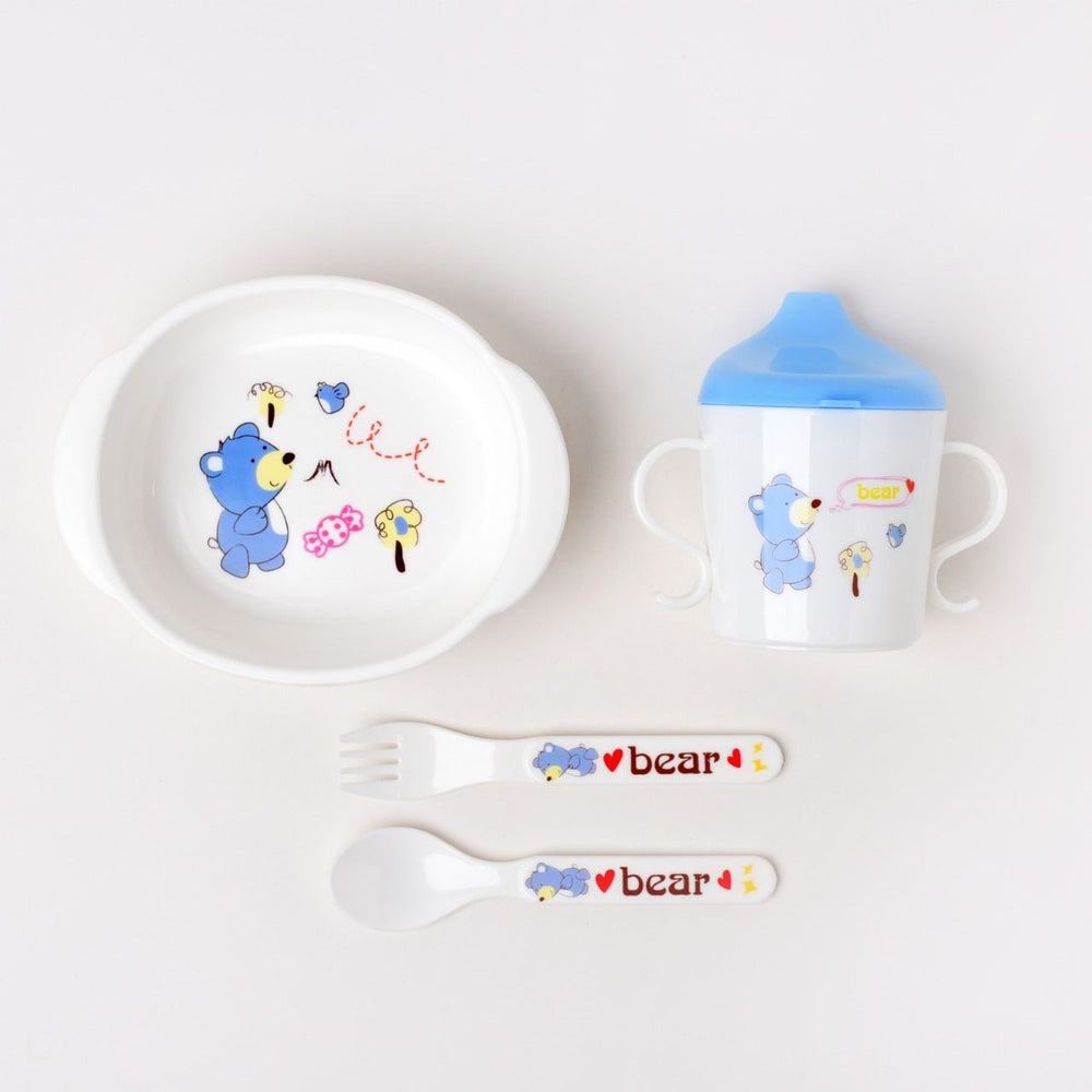 Baby Tableware Feeding Set - 903-blue