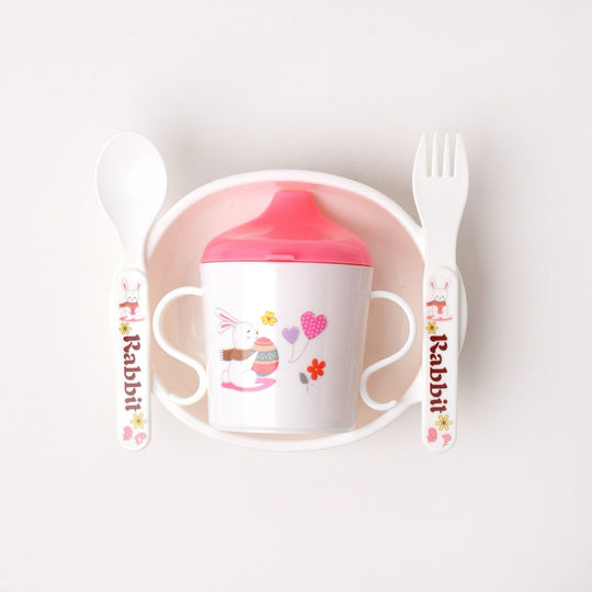 Baby Tableware Feeding Set - 903-pink