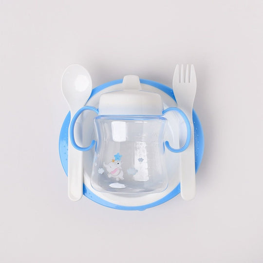 Baby Tableware Feeding Set - 904-blue