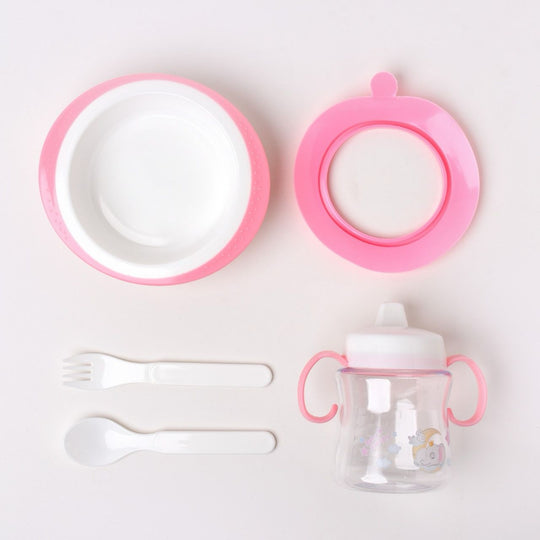 Baby Tableware Feeding Set - 904-pink