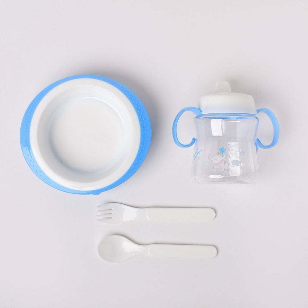 Baby Tableware Feeding Set - 904-blue