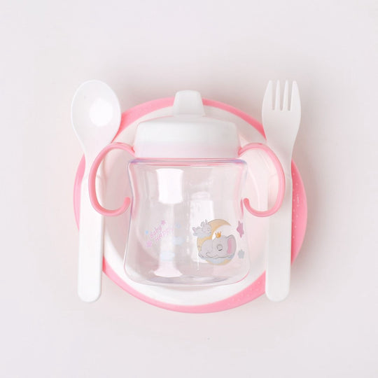 Baby Tableware Feeding Set - 904-pink