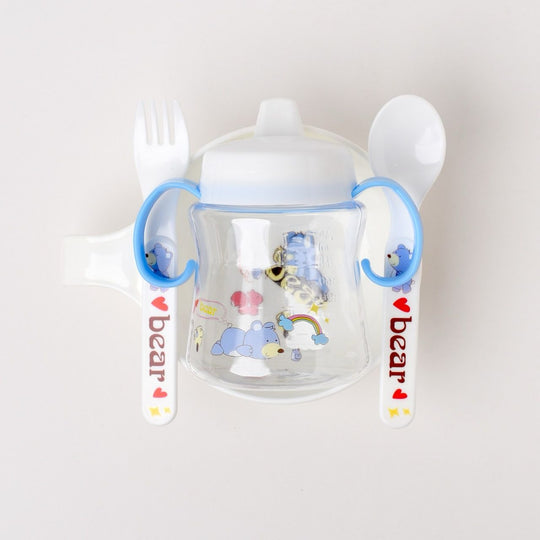 Baby Tableware Feeding Set - 906-blue