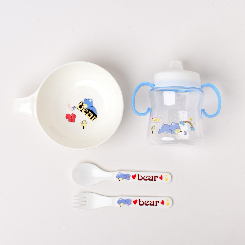 Baby Tableware Feeding Set - 906-blue