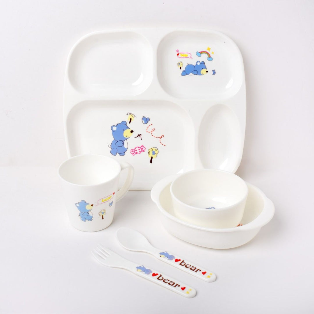 Baby Tableware Feeding Set - 909-blue