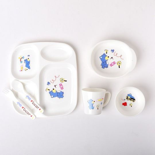 Baby Tableware Feeding Set - 909-blue