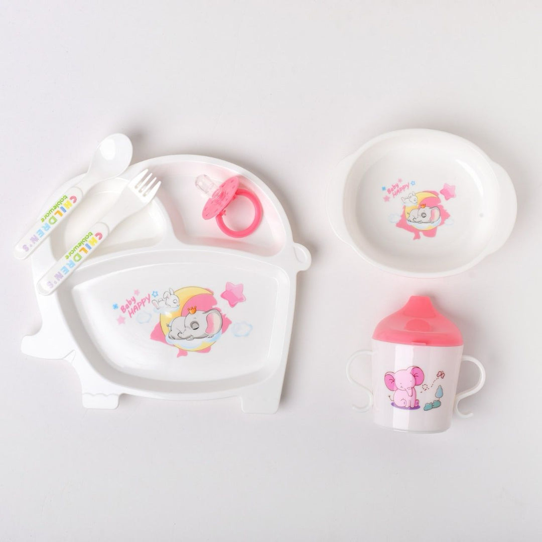 Baby Tableware Feeding Set - 911-pink