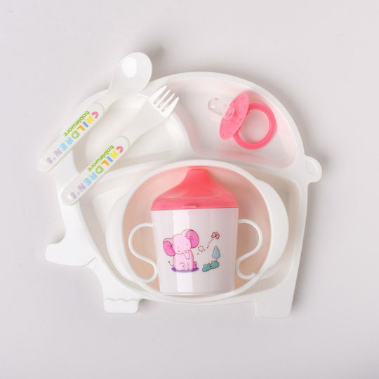 Baby Tableware Feeding Set - 911-pink