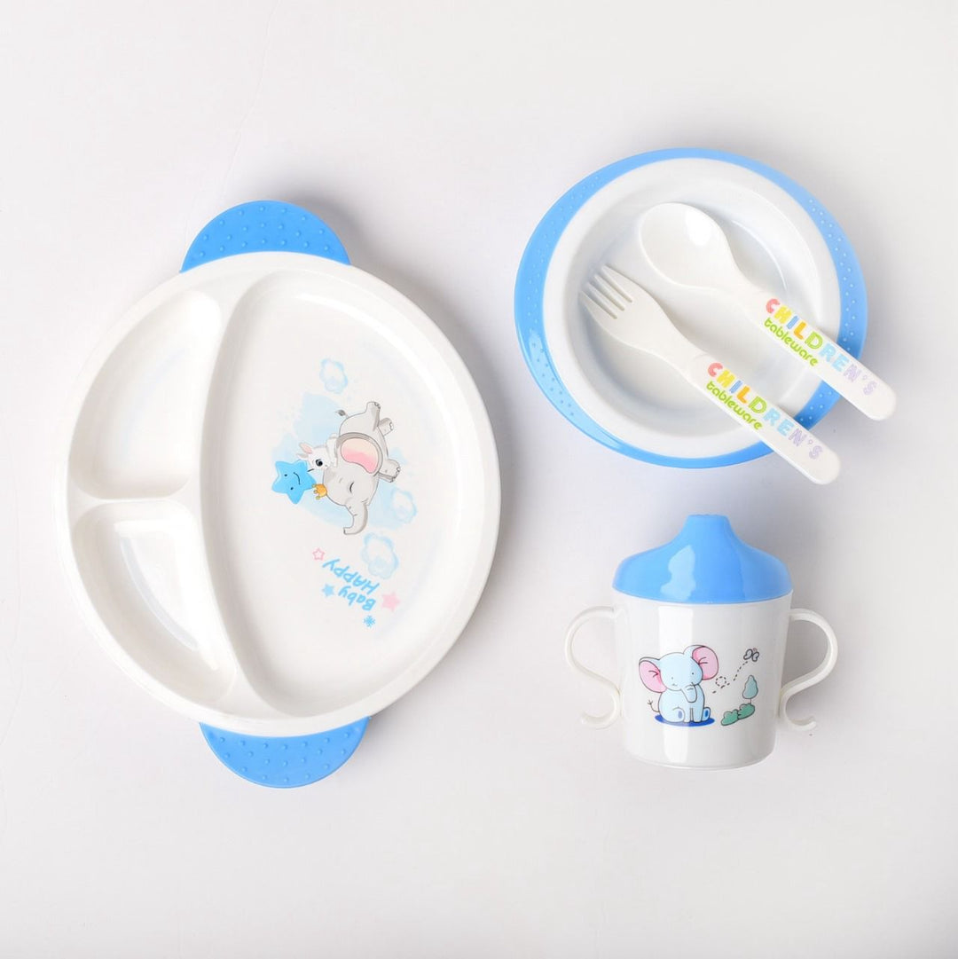 Baby Tableware Feeding Set - 912-blue