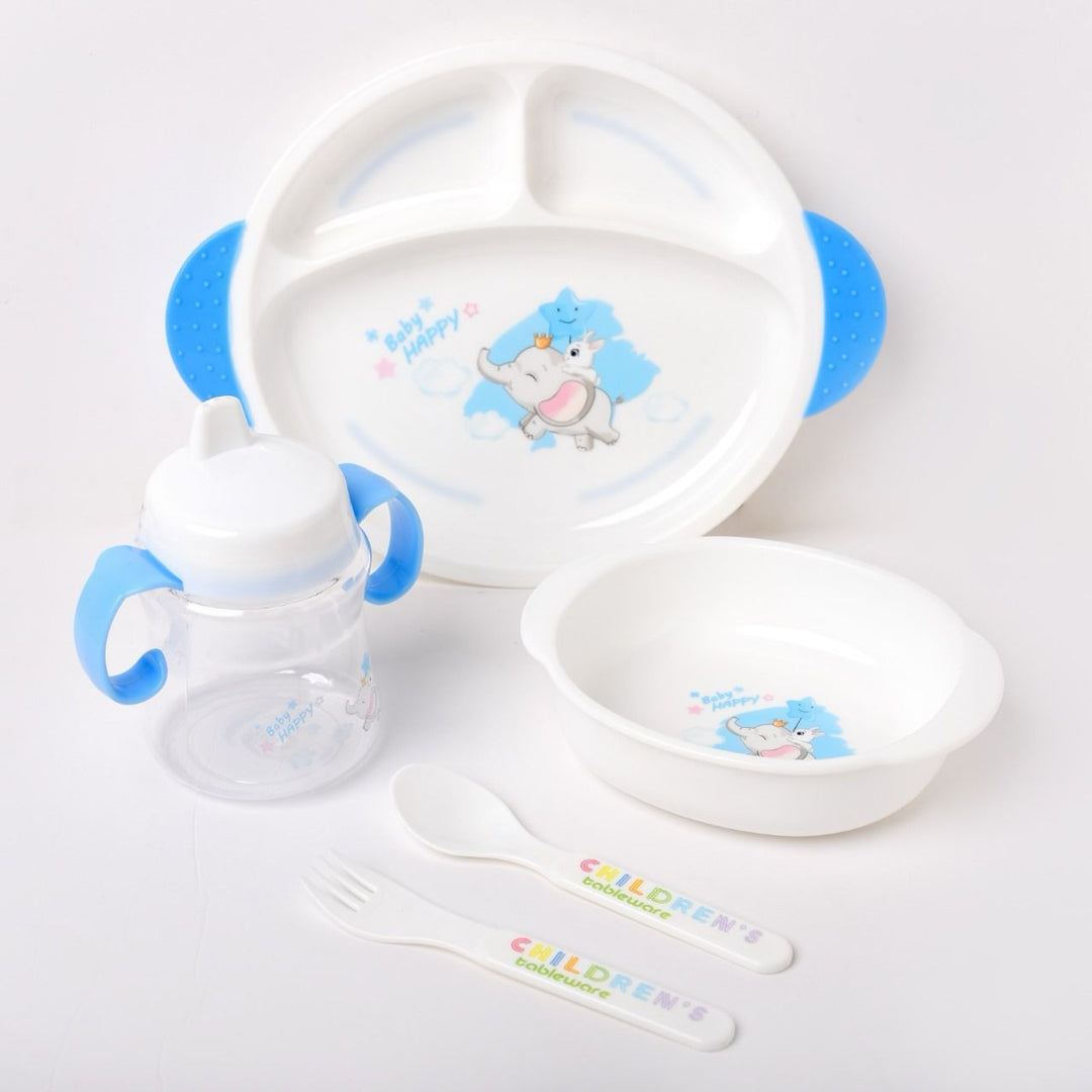 Baby Tableware Feeding Set - 913-blue