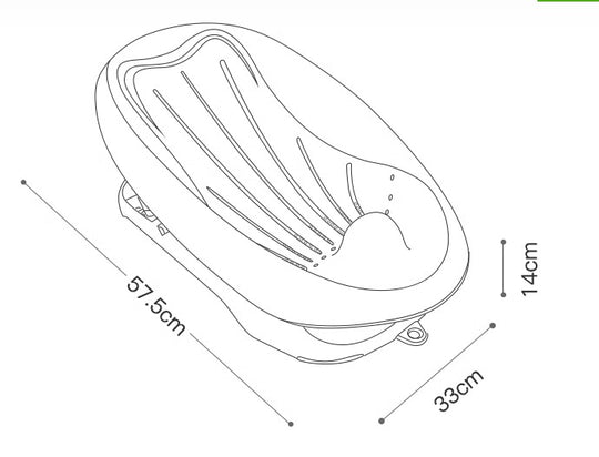 Bath Seat 0m+ | 8015 Grey