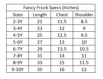 Girls Net Fancy Frock-Flower - OFF-White