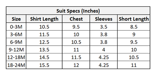 Infant Boys Jersey/Terry 2Pc Suit 287-050