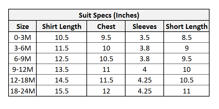 Infant Boys Jersey/Terry 3Pc Suit 287-052-WHITE