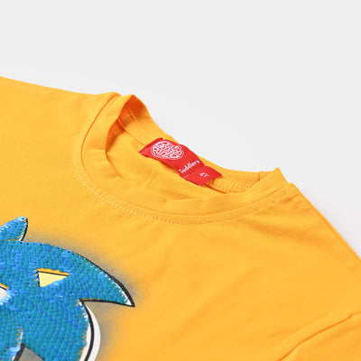 Boys Lycra Jersey T-Shirt Character-Citrus