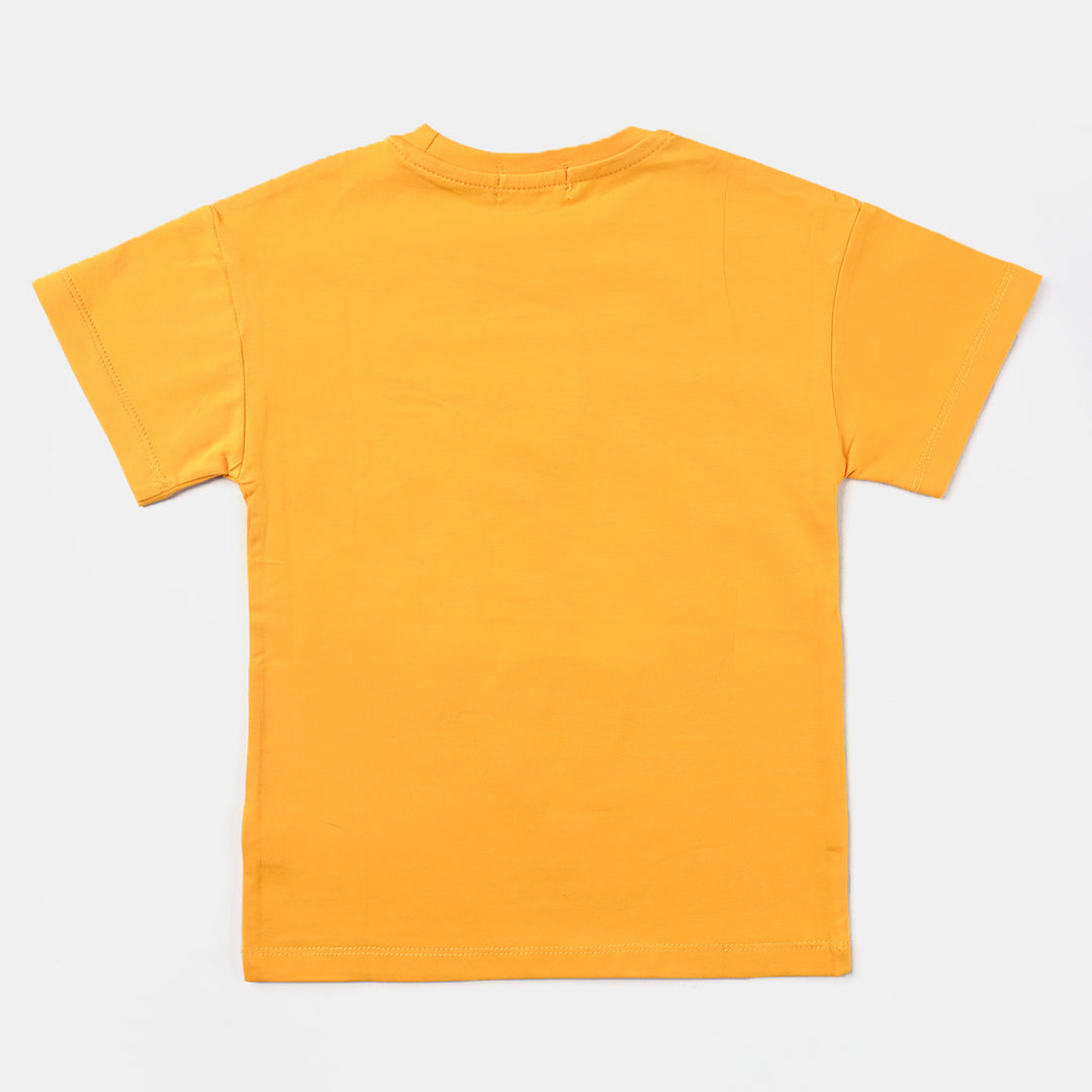 Boys Lycra Jersey T-Shirt Character-Citrus