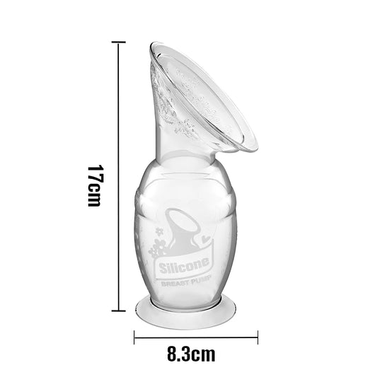 Silicone Breast Pump W/Suction Base Gen-2 (5Oz -150ml)