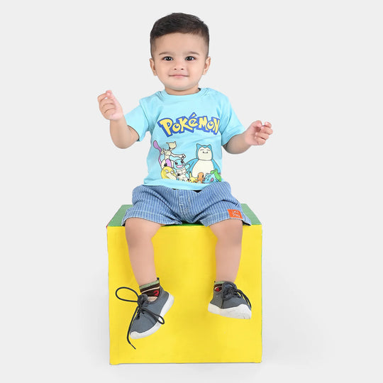 Infant Boys Cotton Jersey T-Shirt -T. Breeze