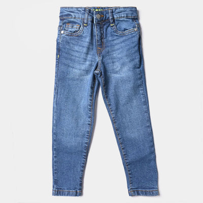 Boys Denim Stretch Pant No Way Out-Mid Blue