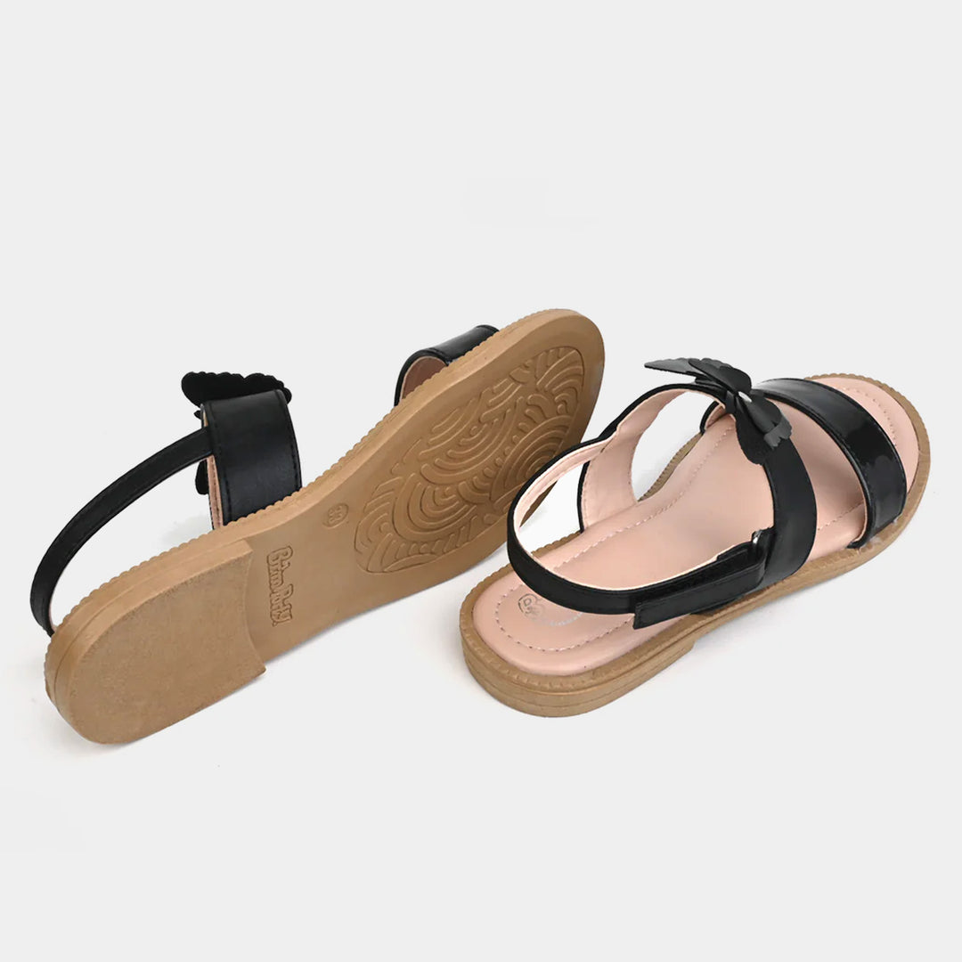 Girls Sandals 1284-BLACK