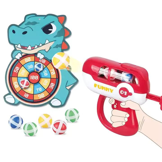 Dinosaur Target With Sticky Ball For Kids