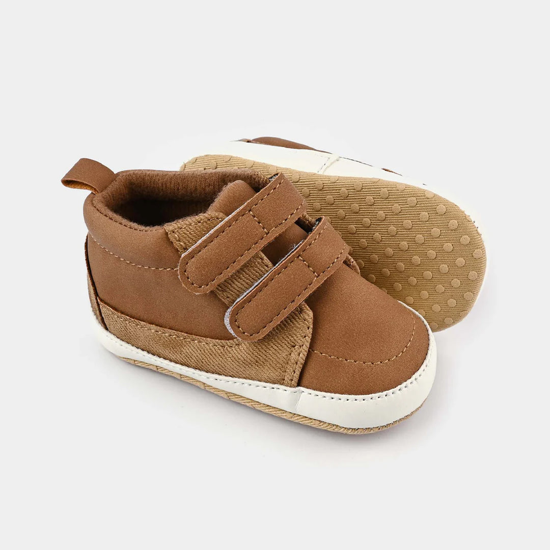 Baby Boy Shoes F38-BROWN