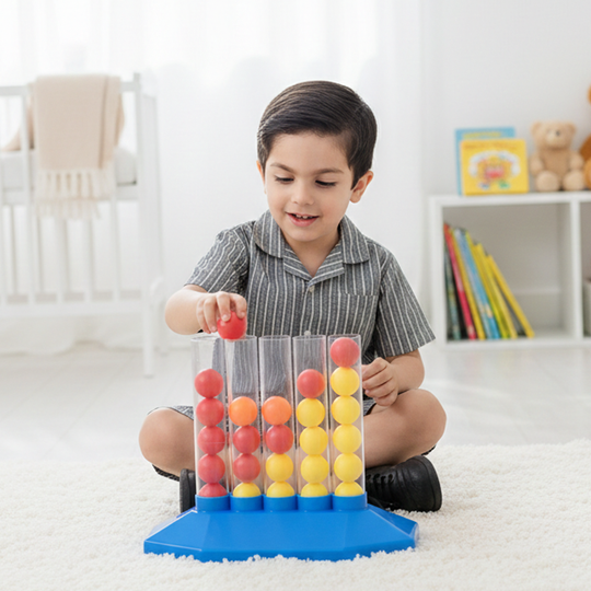 Bouncing Ball Game Jumping Connect Funny Ball Board Game