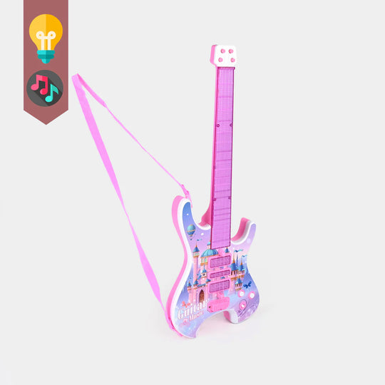 Electric Guitar With Light & Music For Kids